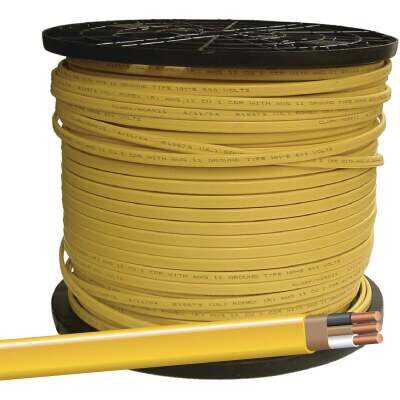 Romex 1000 Ft. 12/2 Solid Yellow NMW/G Electrical Wire
