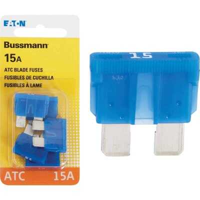 Bussmann 15-Amp 32-Volt ATC Blade Automotive Fuse (5-Pack)