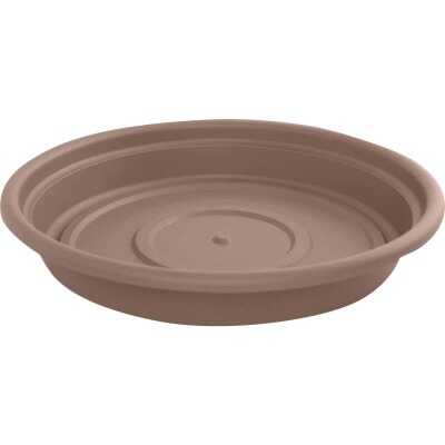 Bloem 6 In. Chocolate Poly Classic Flower Pot Saucer